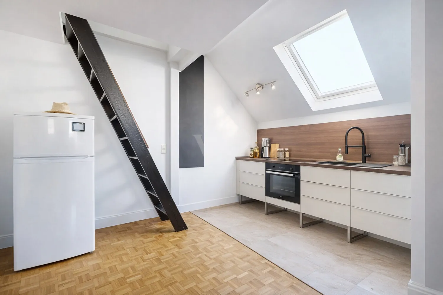 Offene Küche - Wohnung Anbau links