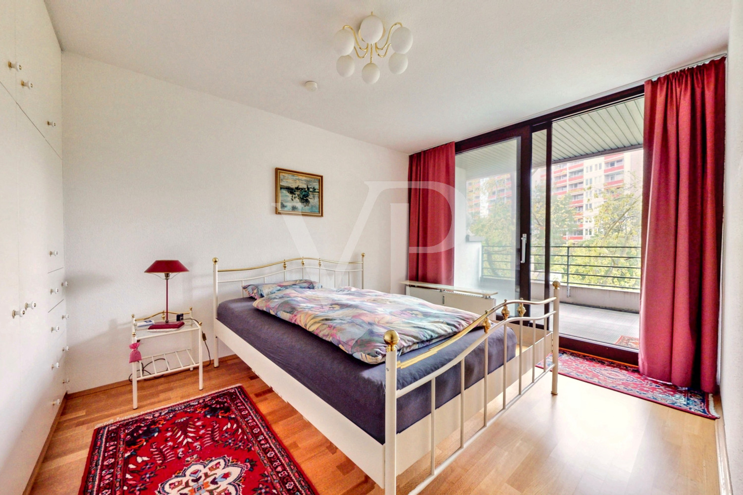Schlafzimmer mit Terrassenzugang