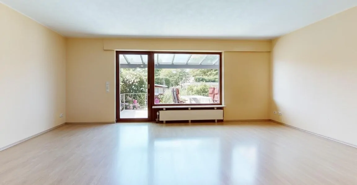 Wohnbereich - mit KI Möbel entfernt