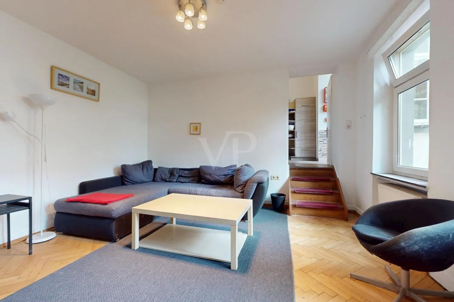 Durchgangszimmer vom Haupthaus in den Anbau