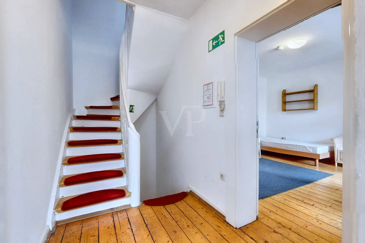 Treppenhaus 1. OG Anbau