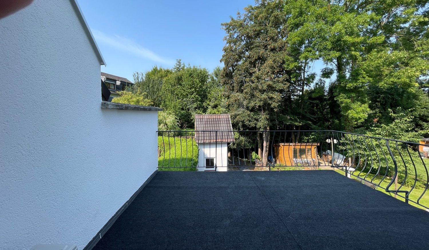 Balkon im Obergeschoss