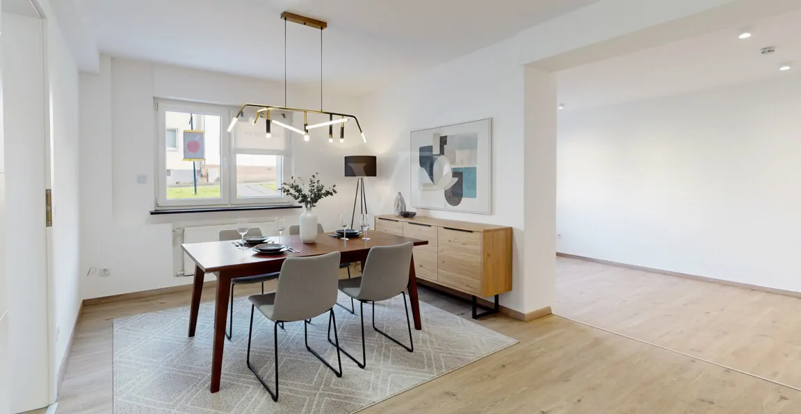 Wohnbeispiel möglicher Essbereich