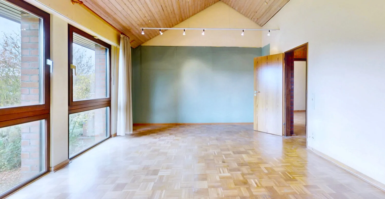 Teilansicht Schlafzimmer