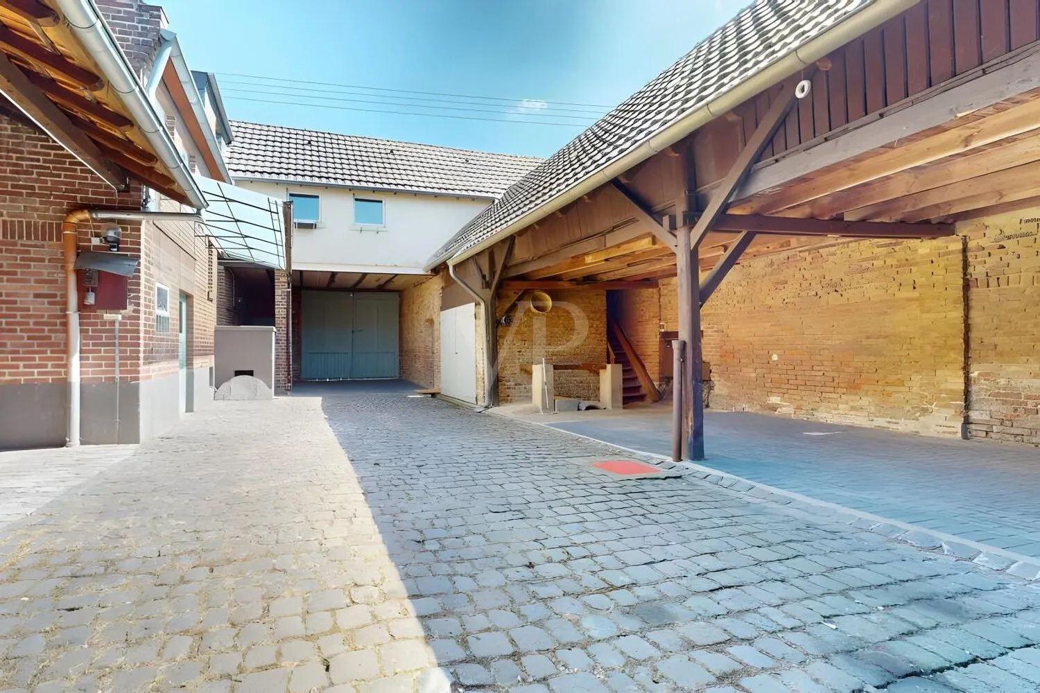 Blick in den Innenhof