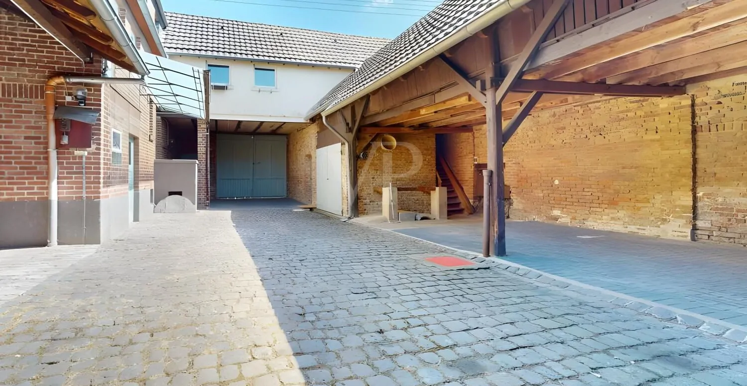 Blick in den Innenhof