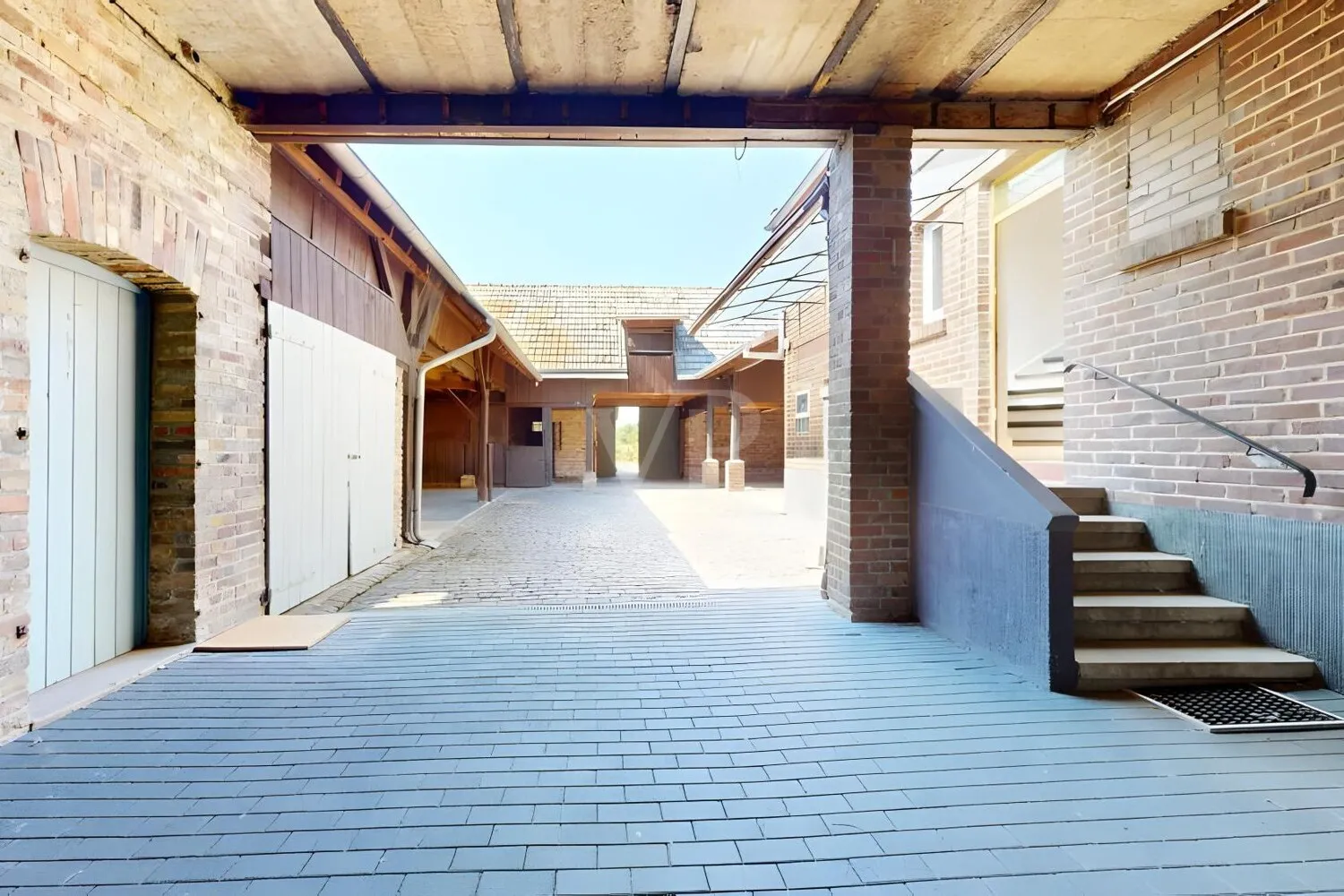 Blick in den Innenhof