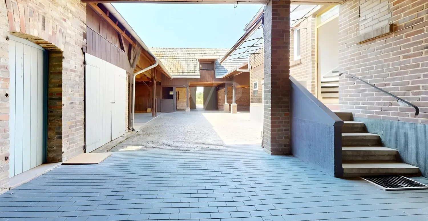 Blick in den Innenhof