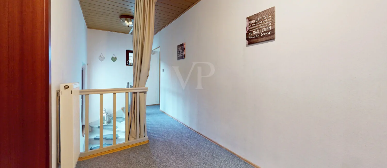 Flur im Obergeschoss