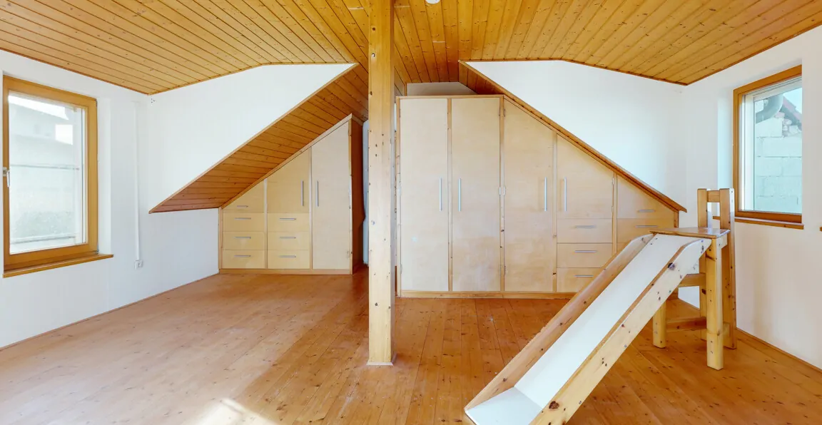 Teilansicht Dachstudio