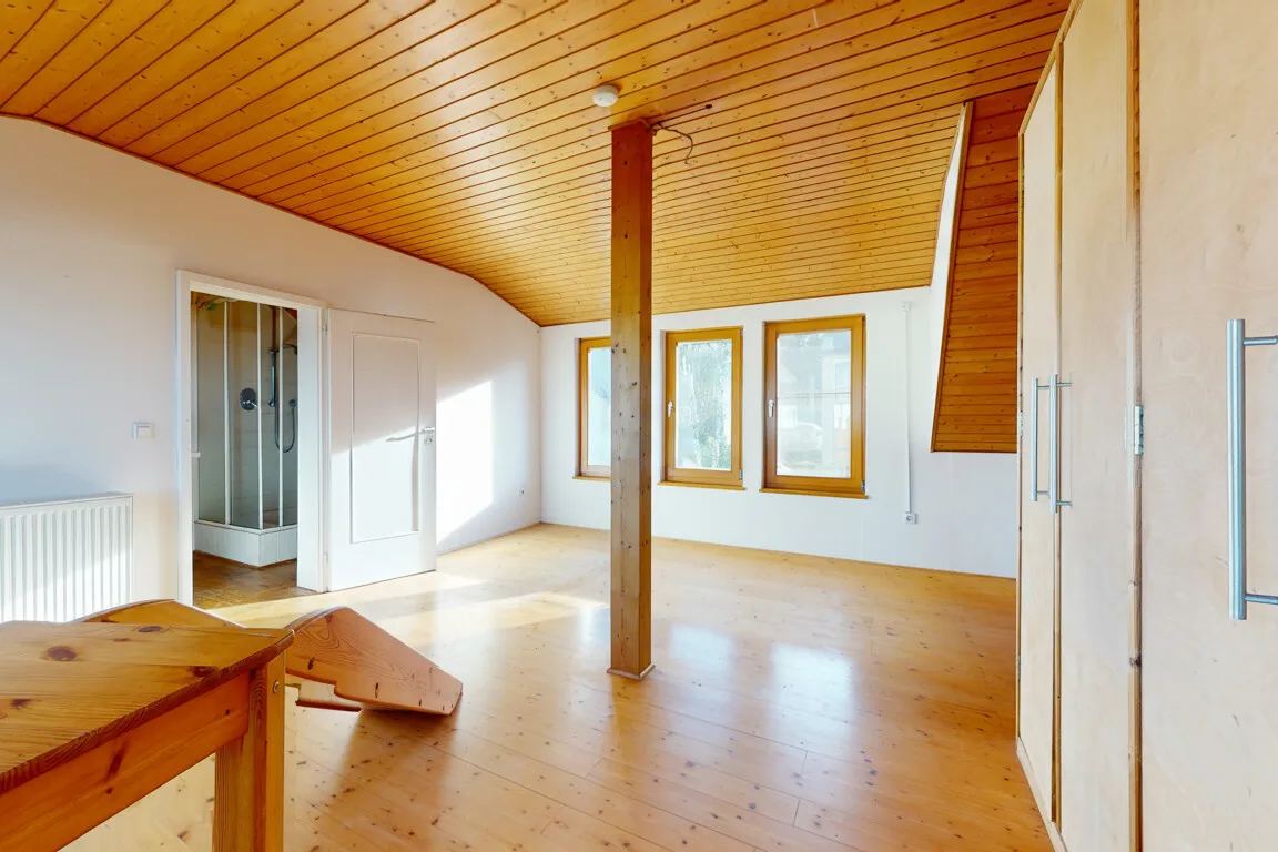 Teilansicht Dachstudio