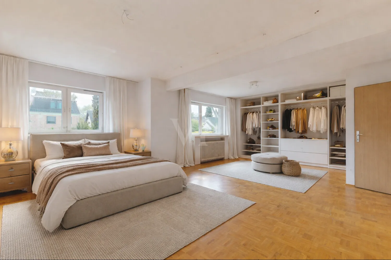 KI generiert - Wohnbeispiel Schlafzimmer OG