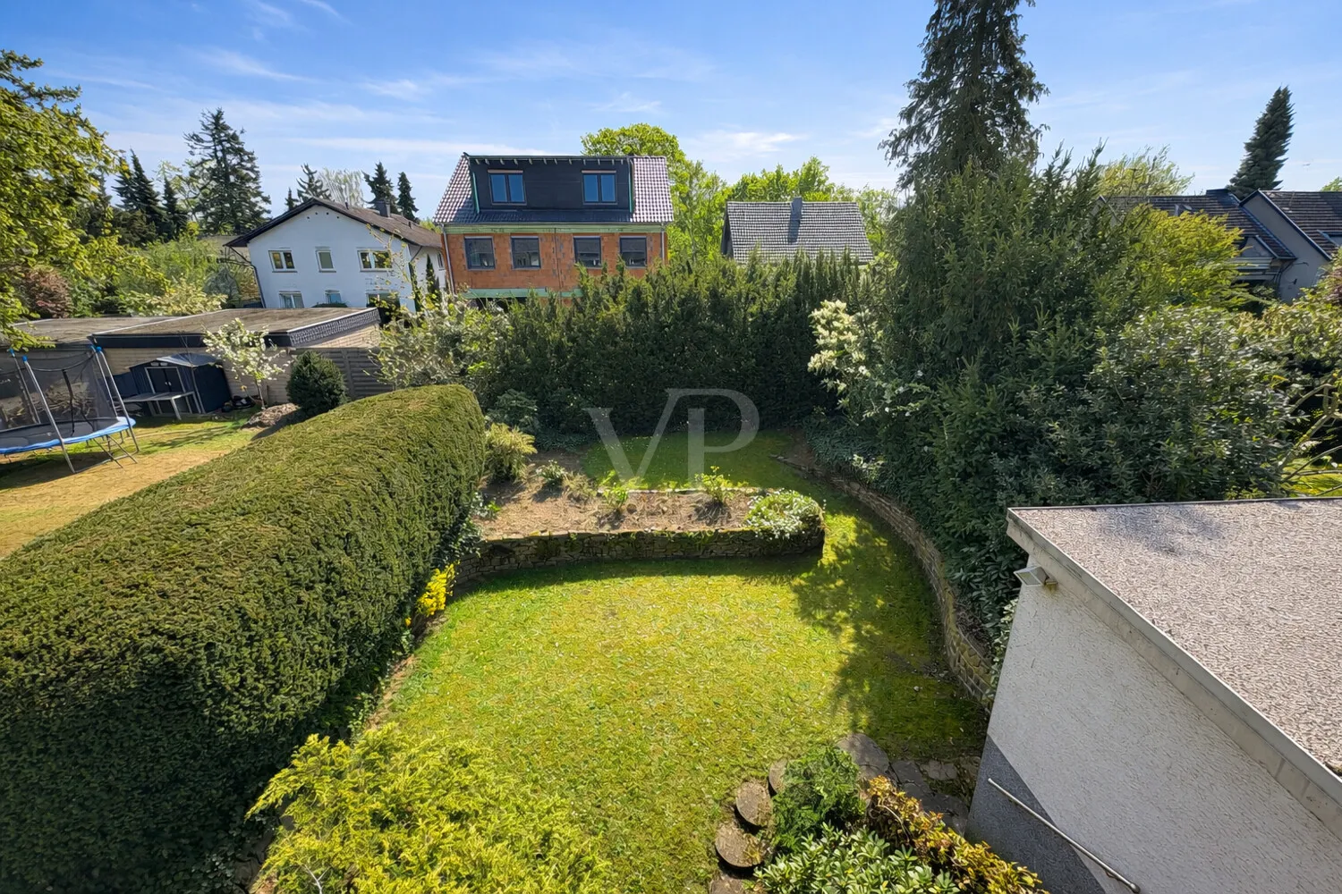 Blick vom OG in den garten