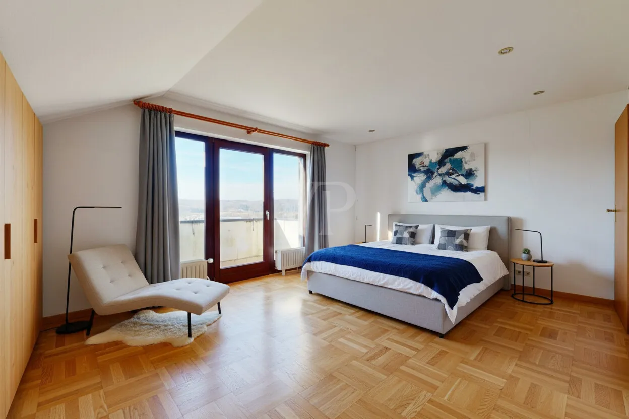 Virtuelles Staging Schlafzimmer