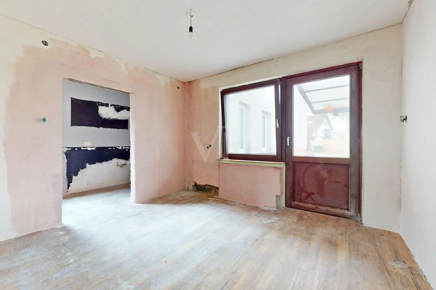 Haus rechts - Essbereich mit offener Küche EG