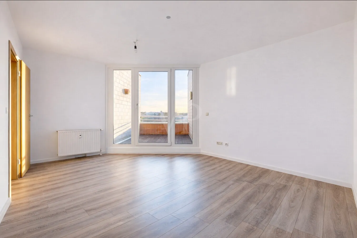 Teilansicht Schlafzimmer