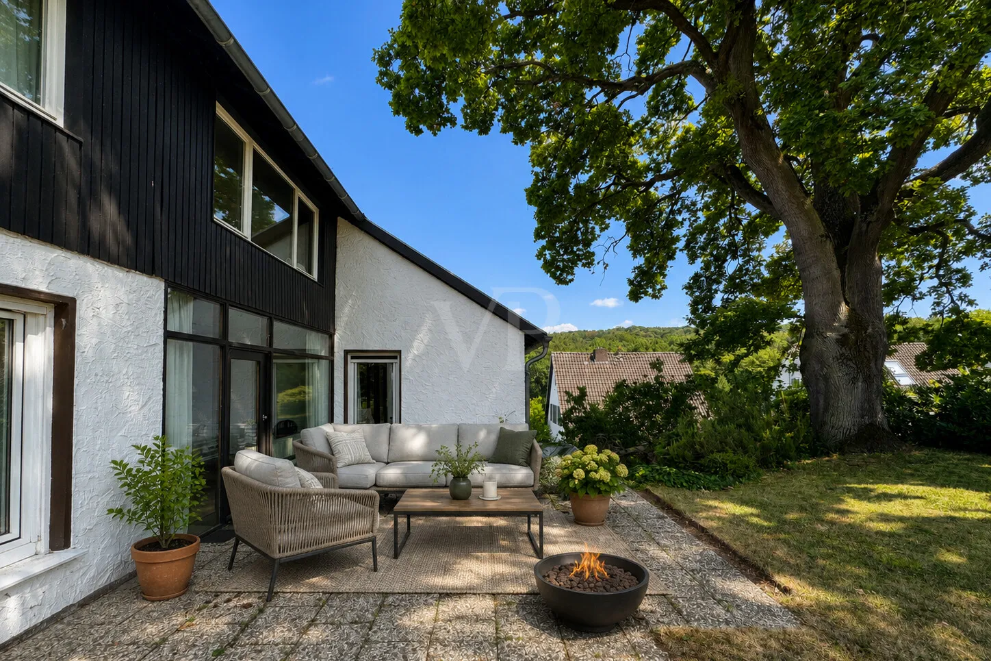 Terrasse - KI-Staging