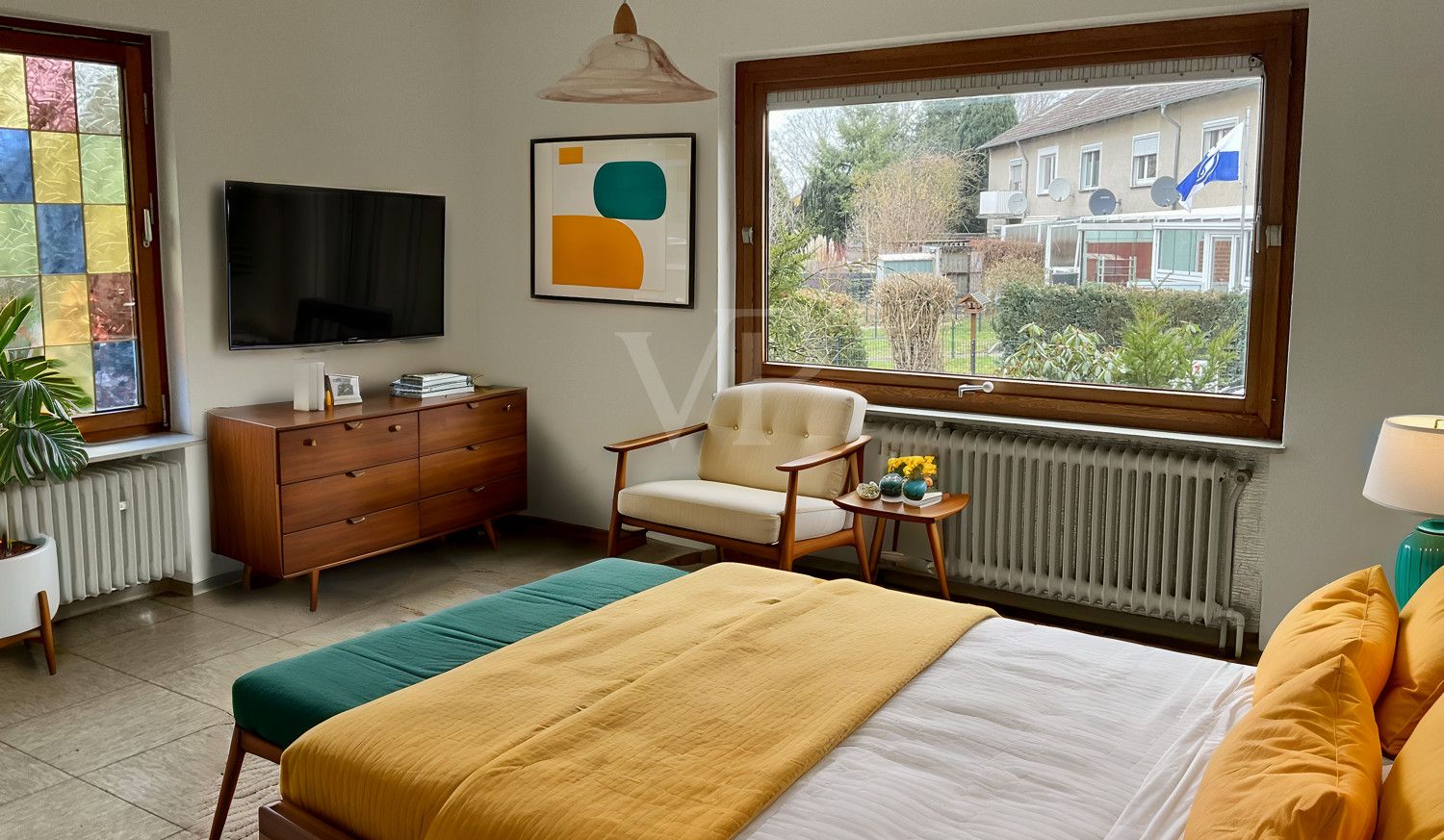 Schlafzimmer EG (Home Staging)