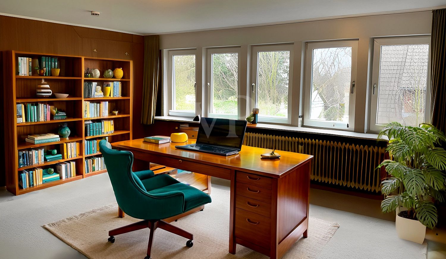 Arbeitszimmer DG (Home Staging)