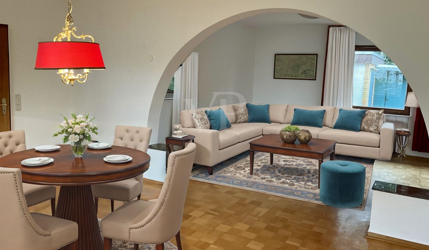 Wohnzimmer EG (Home Staging)