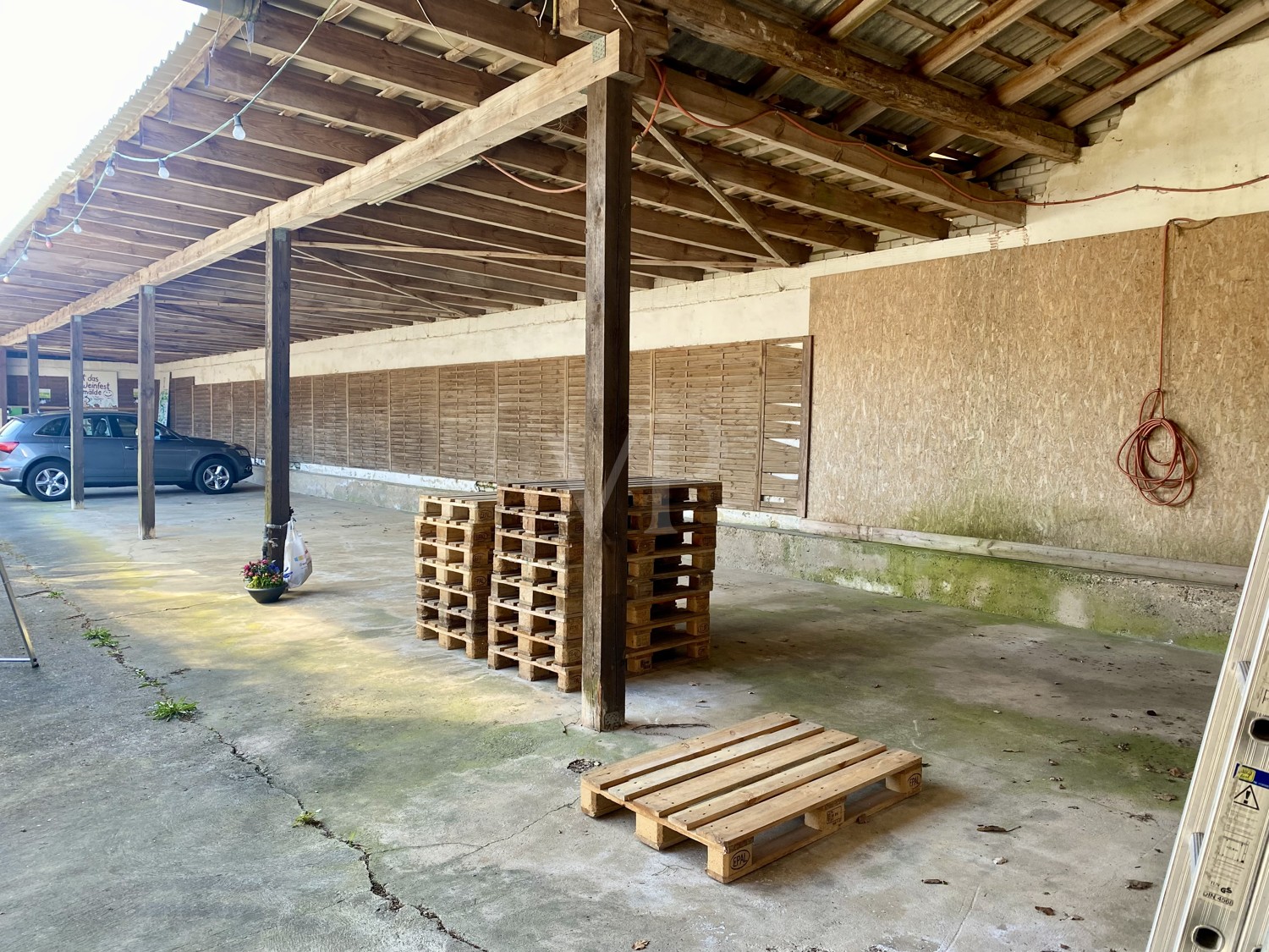 Carportanlage/Unterstand