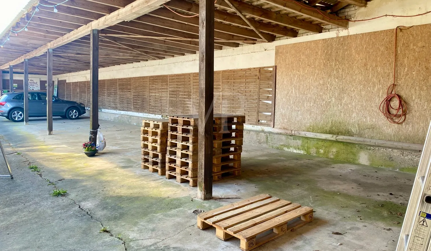 Carportanlage/Unterstand