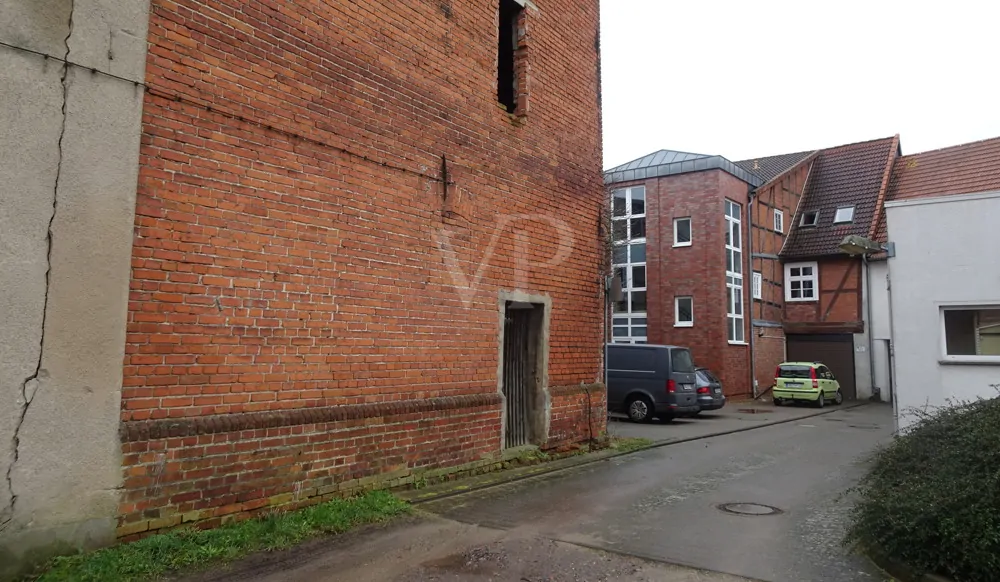 Alter Speicher Seitenansicht