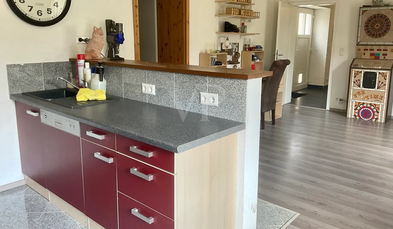 Wohnküche/Büro ELW