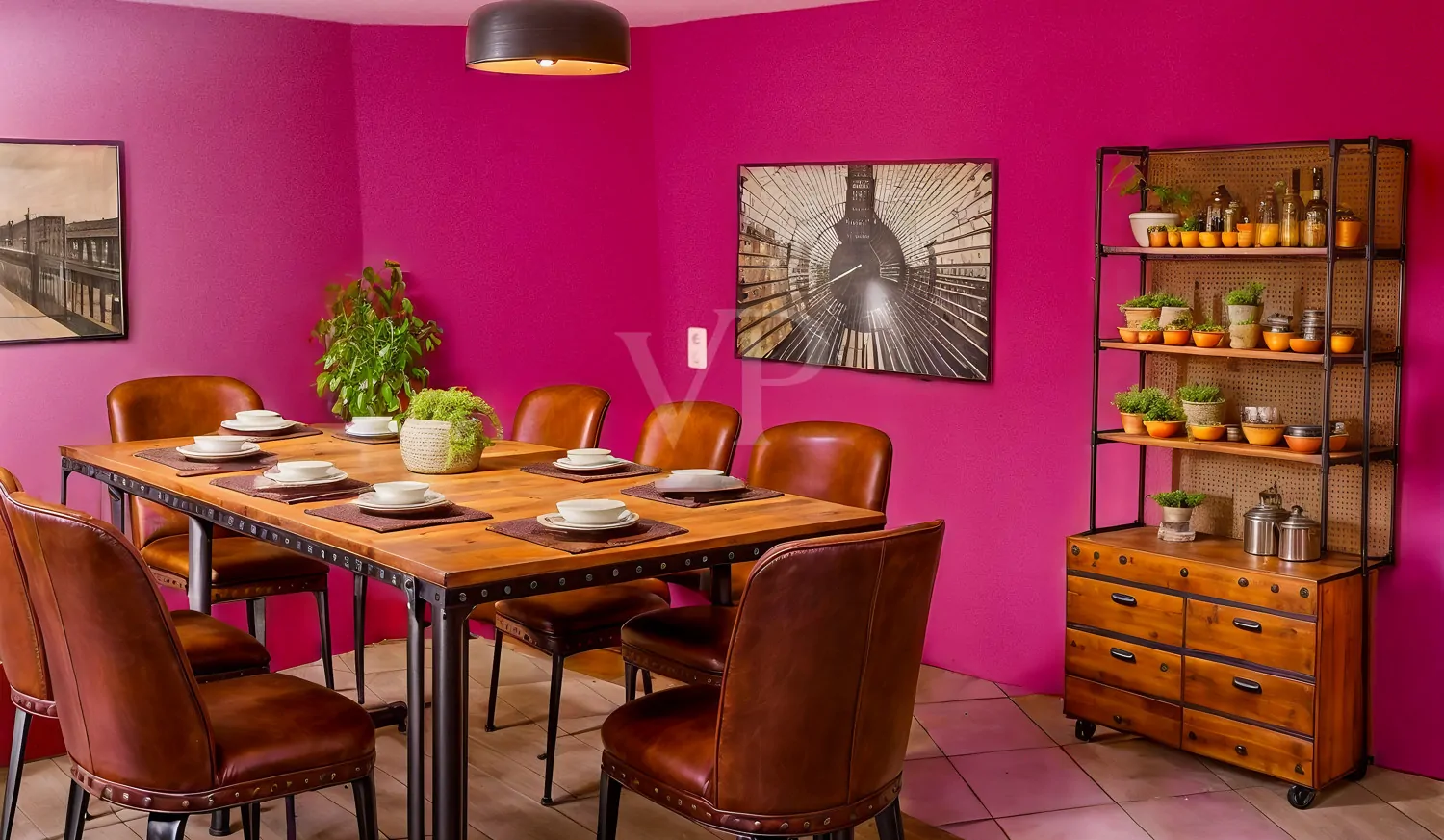 Mögliches Esszimmer (Home Staging)