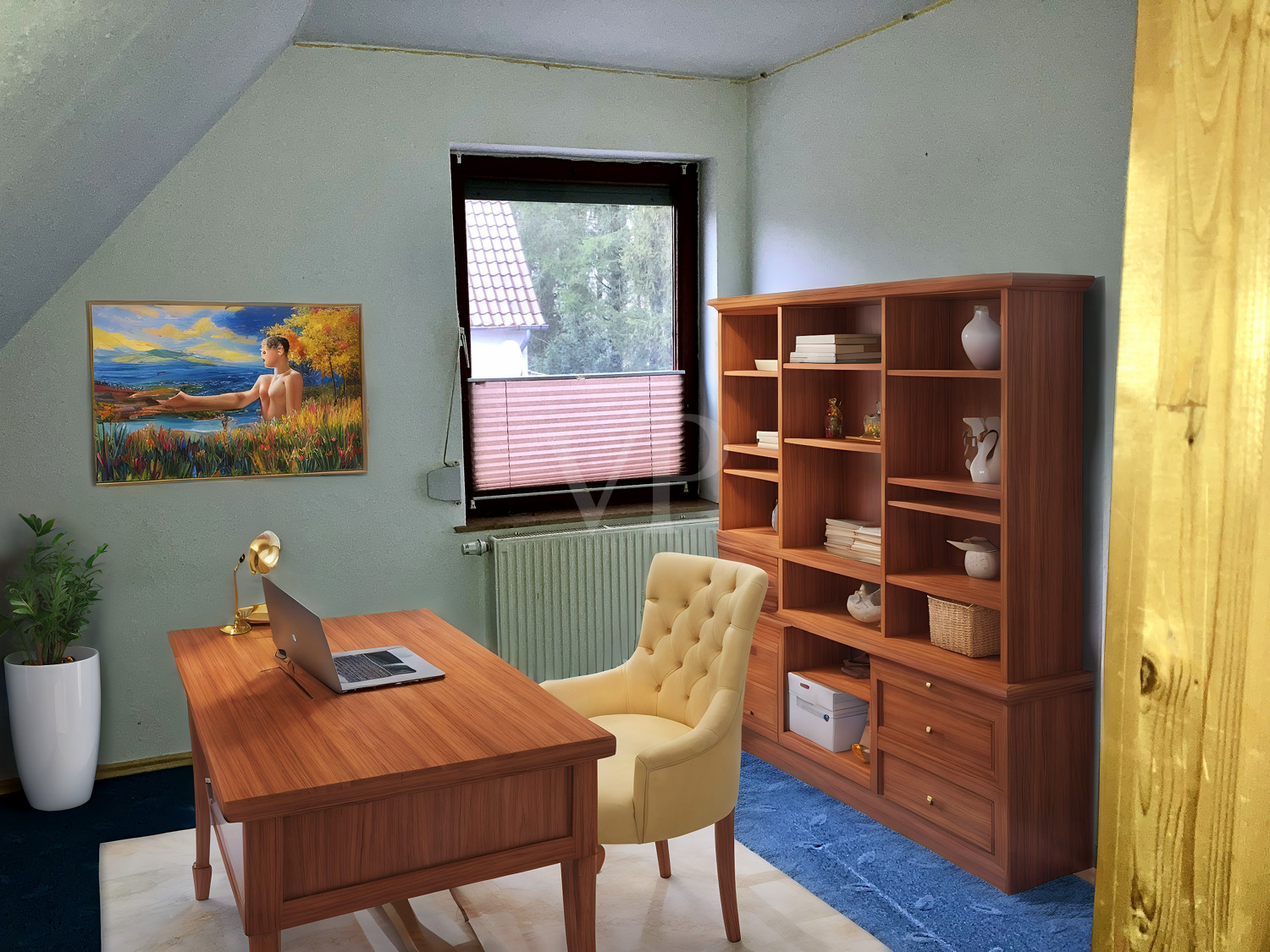 Arbeitszimmer DG (Home Staging)