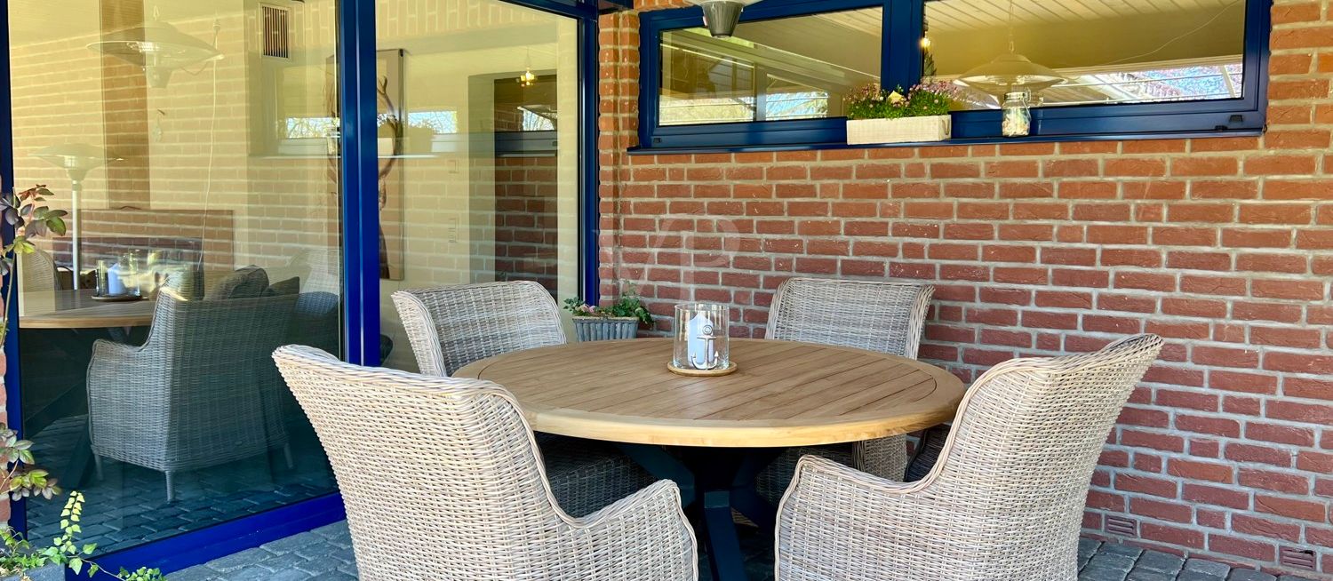 Überdachte Terrasse