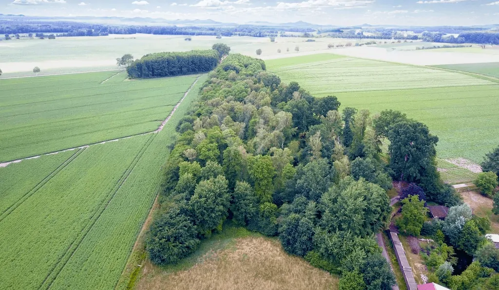 Grundstücksansicht mit Umgebung