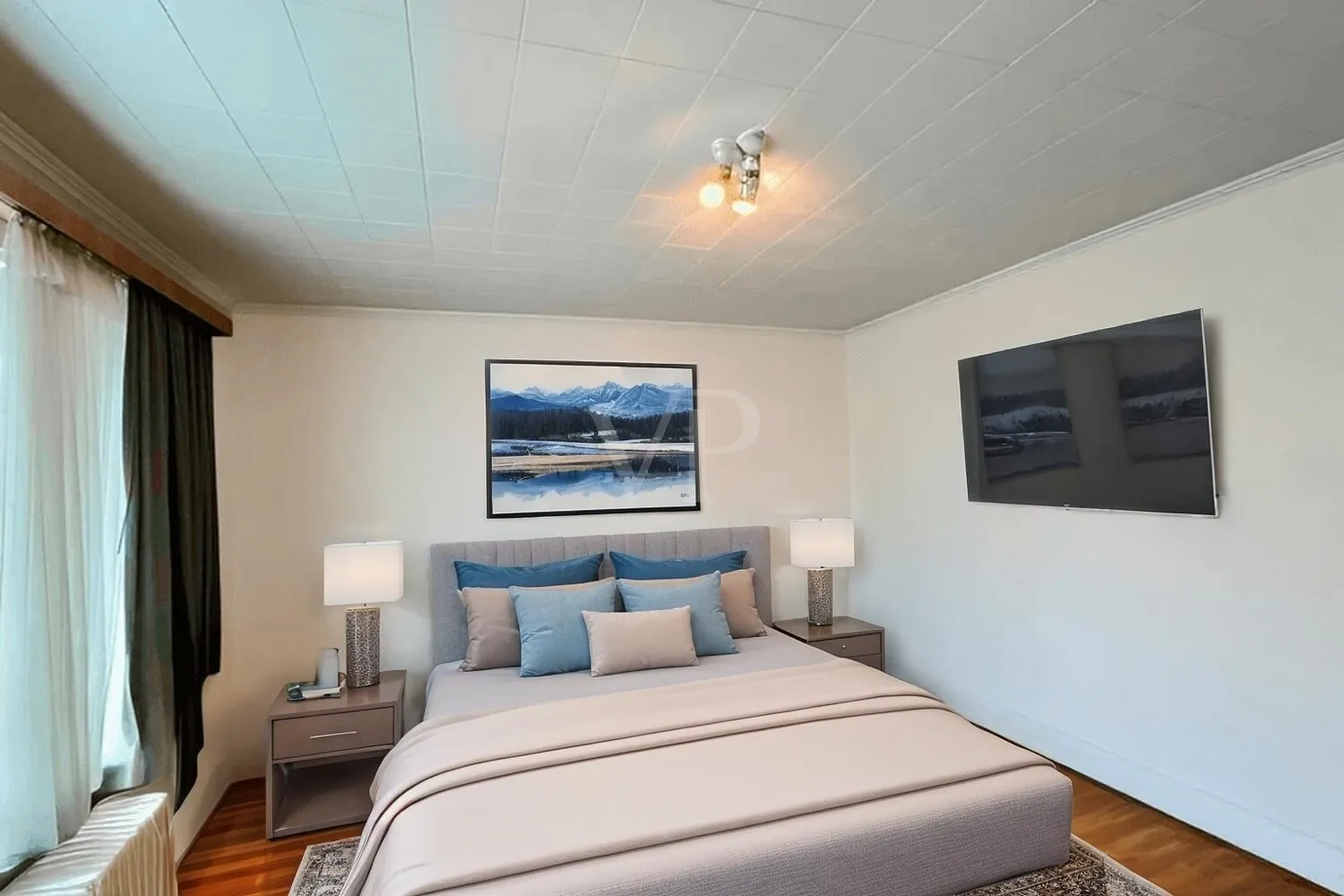 Schlafzimmer Wohnung EG (Home Staging)