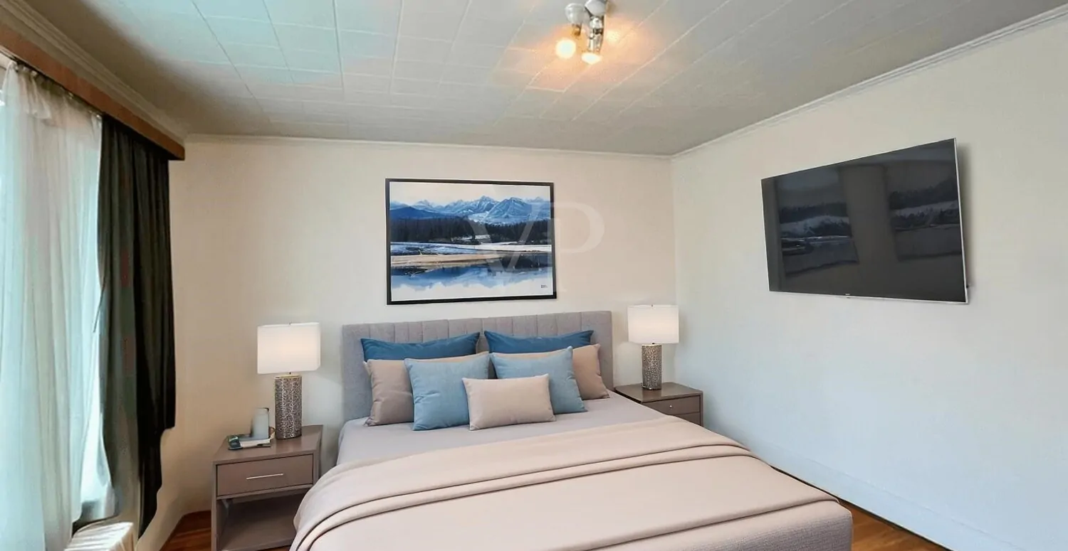 Schlafzimmer Wohnung EG (Home Staging)