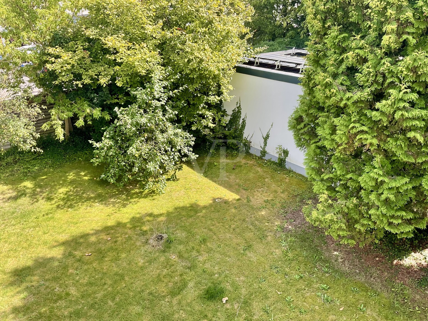 Blick vom Balkon