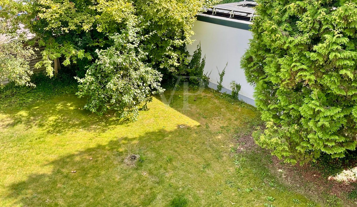 Blick vom Balkon