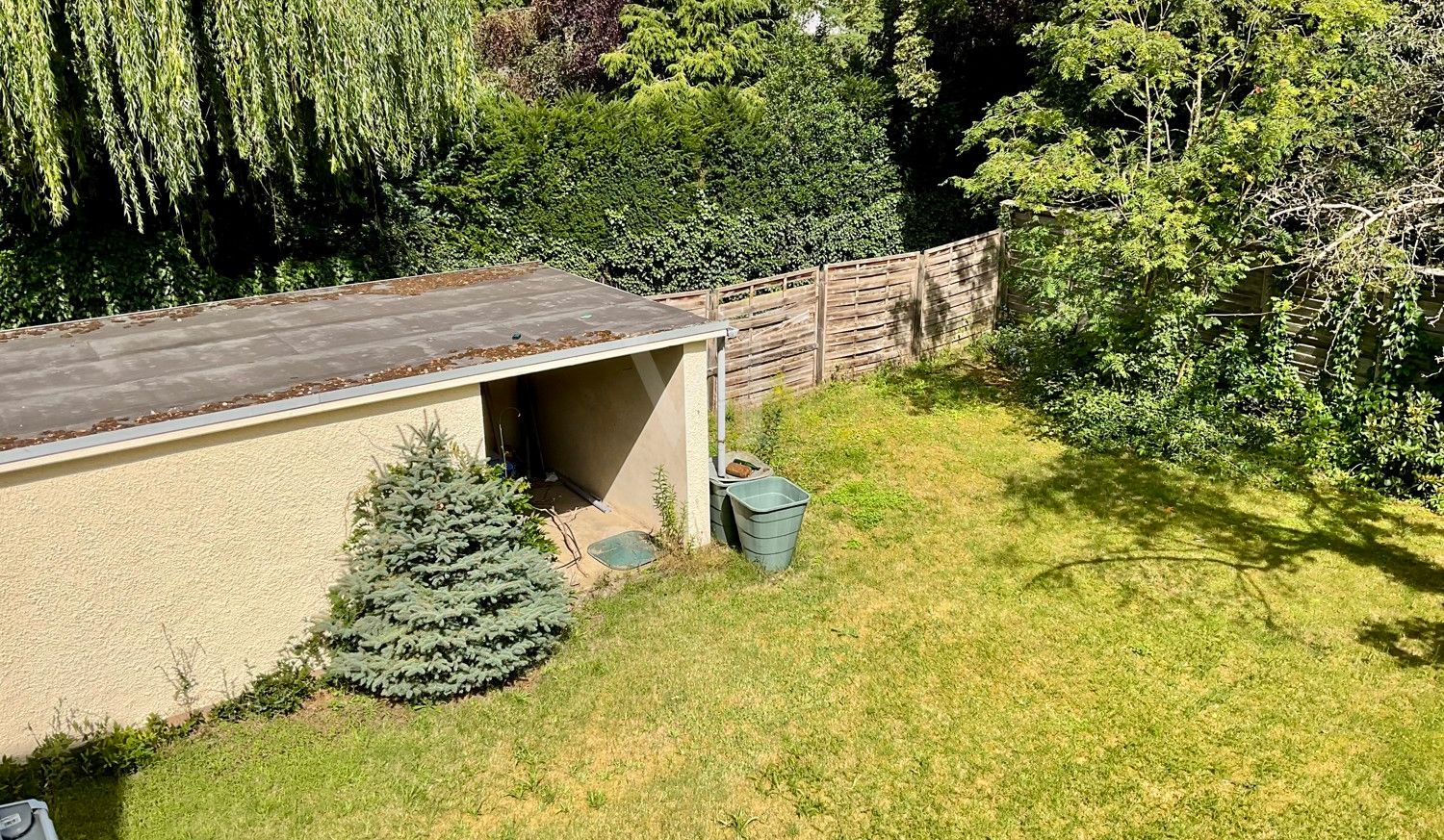 Blick vom Balkon