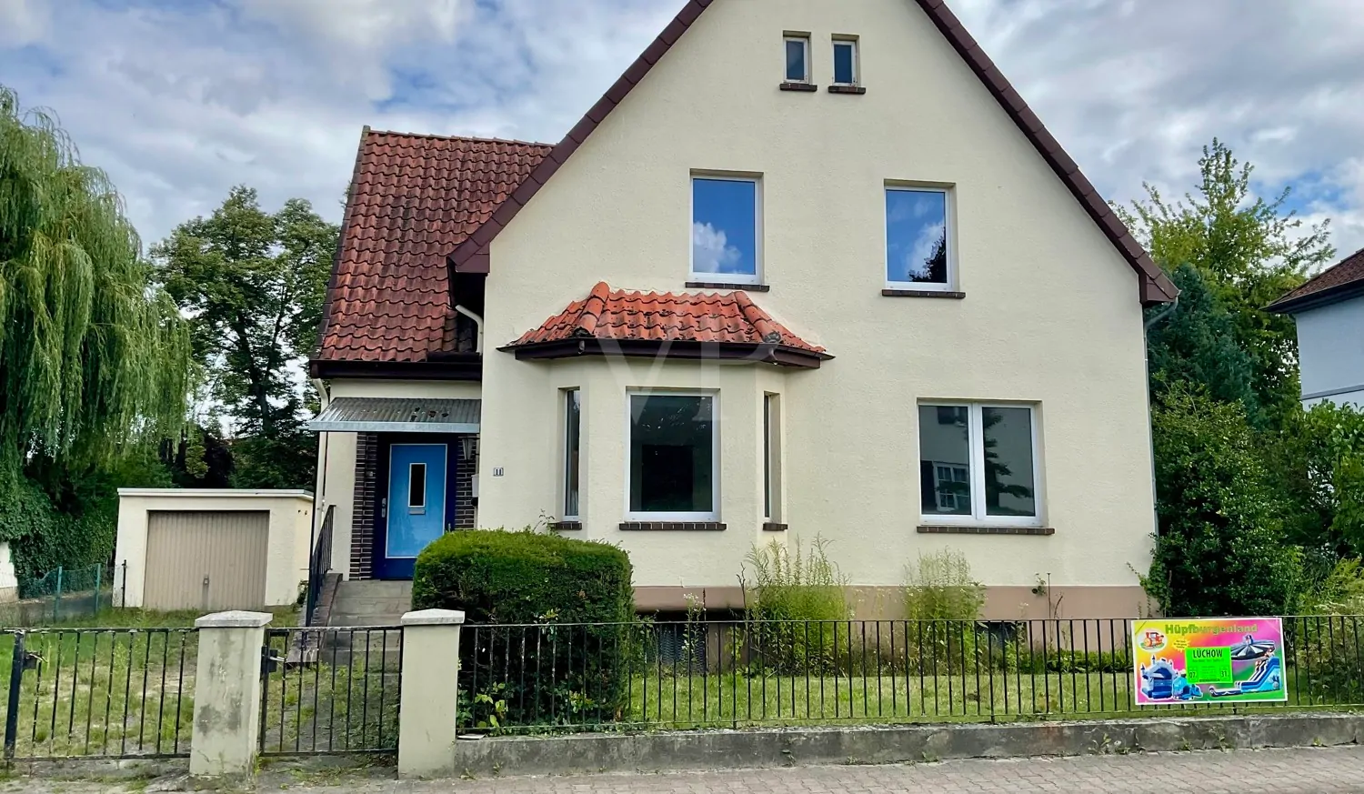 Ansicht von der Straße