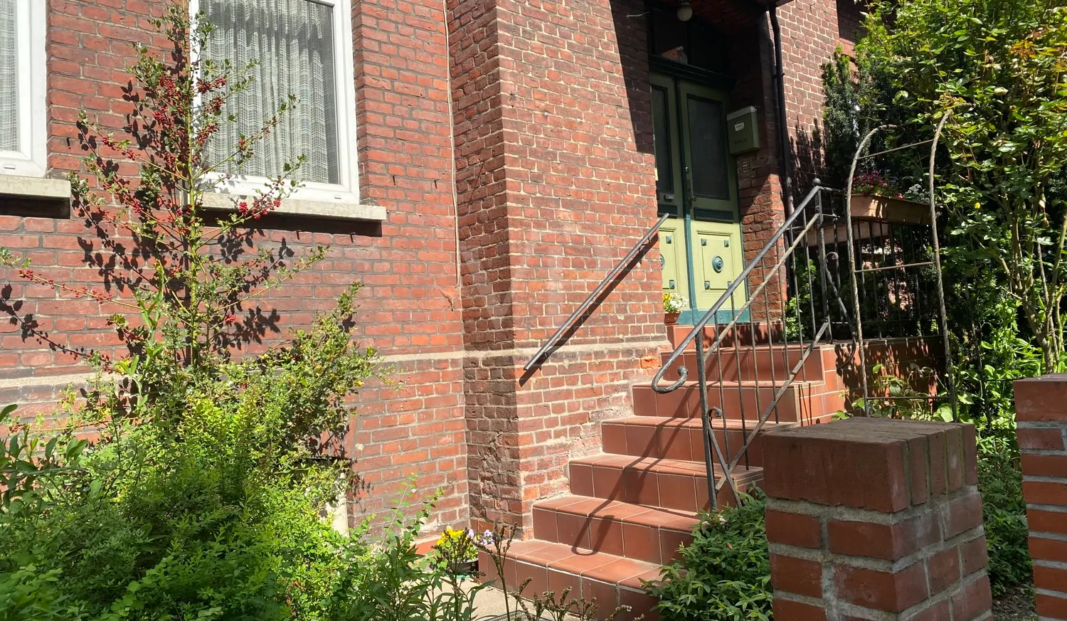 Aufgang zur Eingangstür