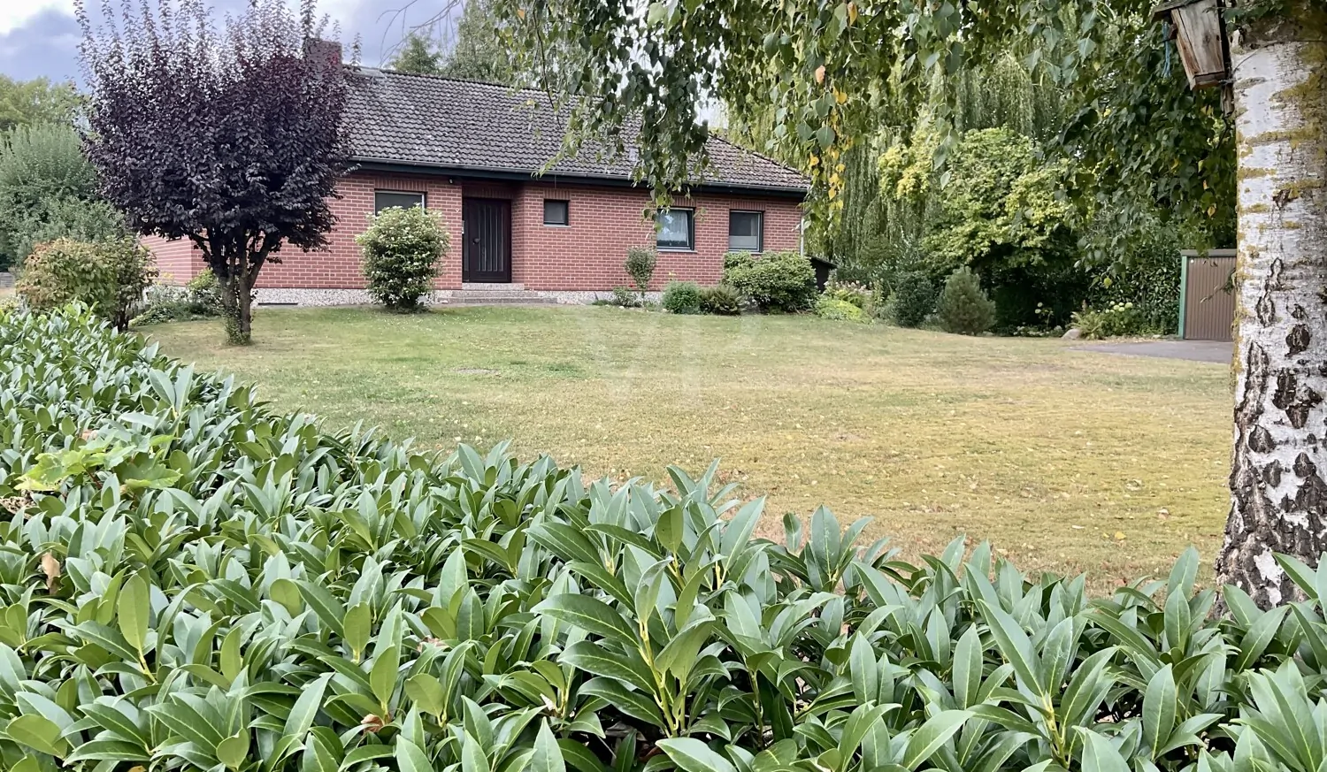 Blick von der Straße aus