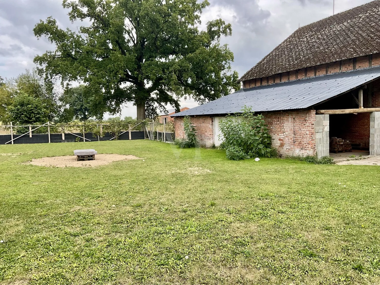 Garten hinter der Scheune