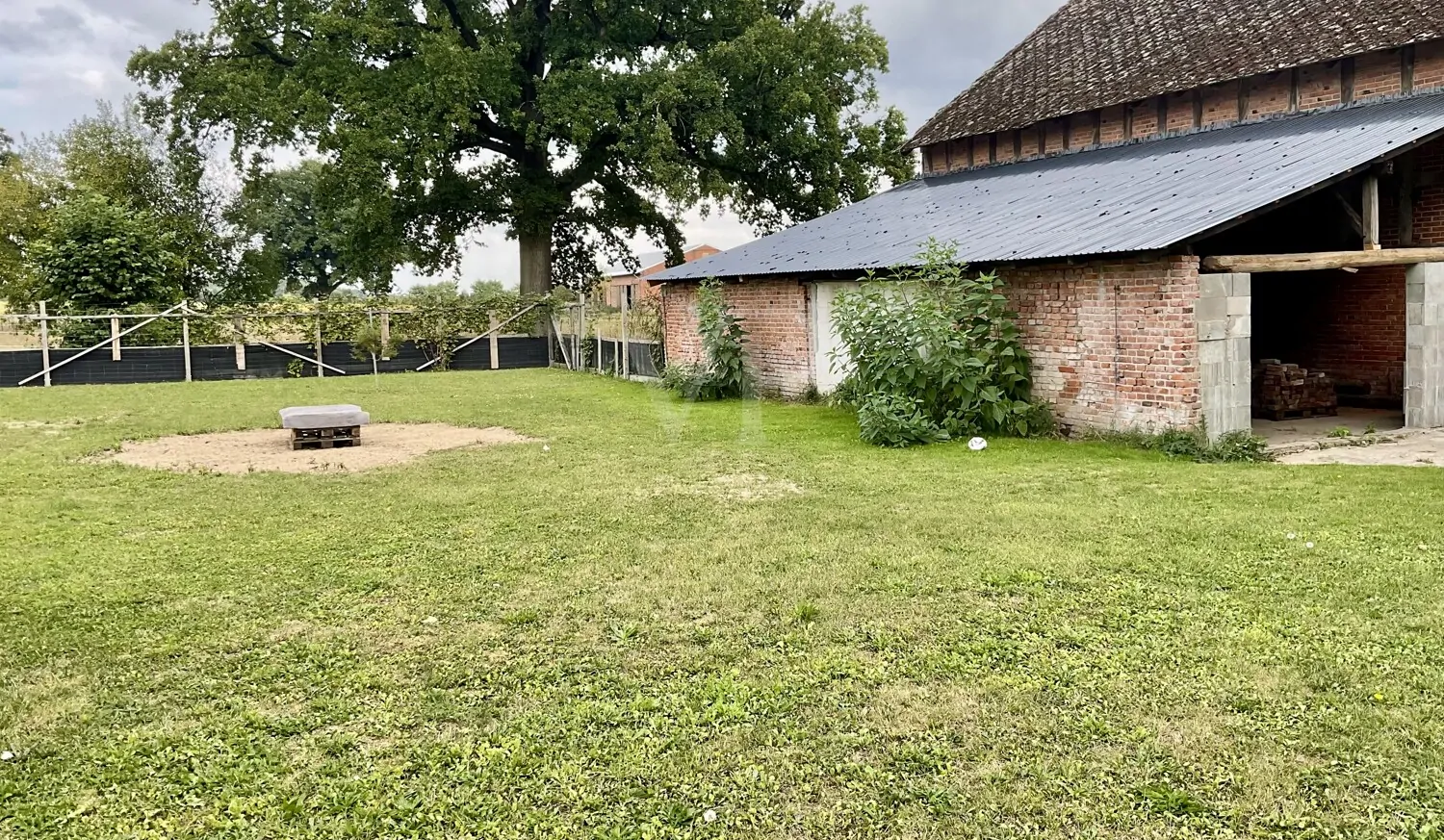 Garten hinter der Scheune