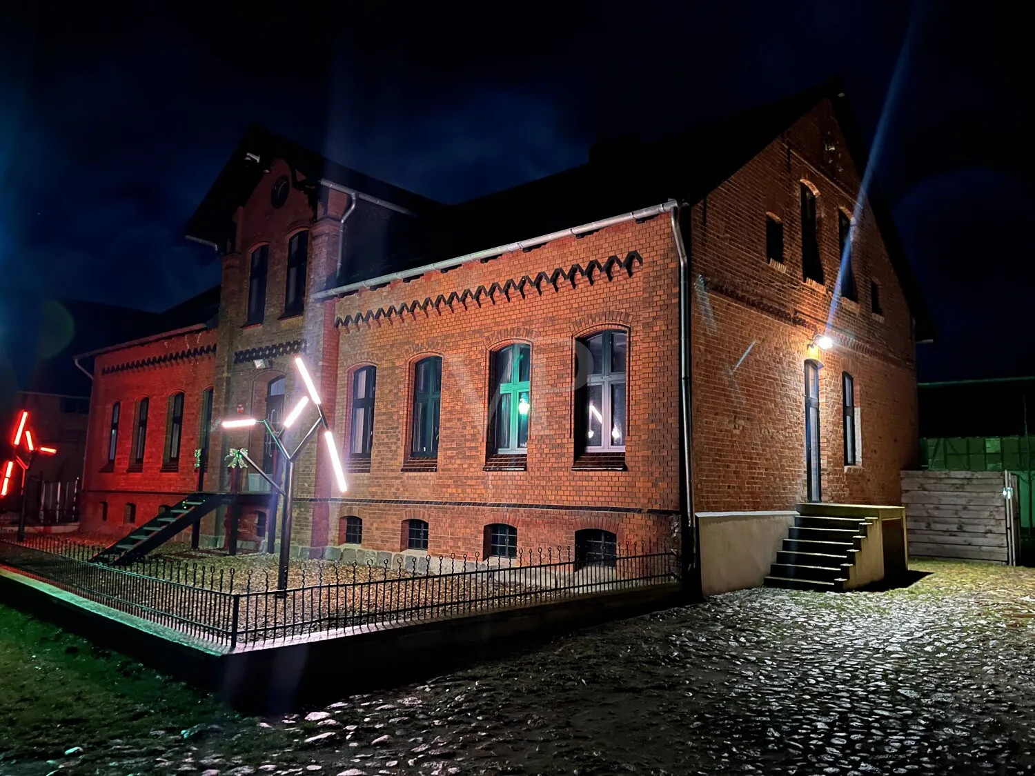 Ansicht von der Straße