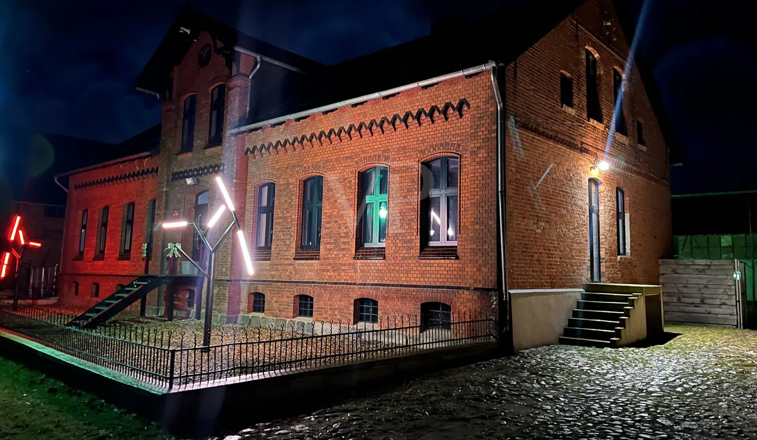 Ansicht von der Straße