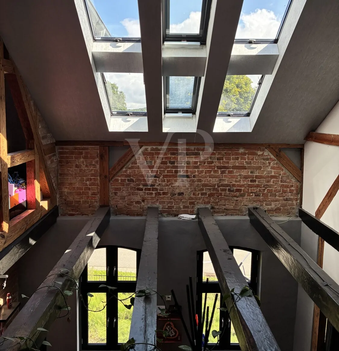 Blick von der Galerie