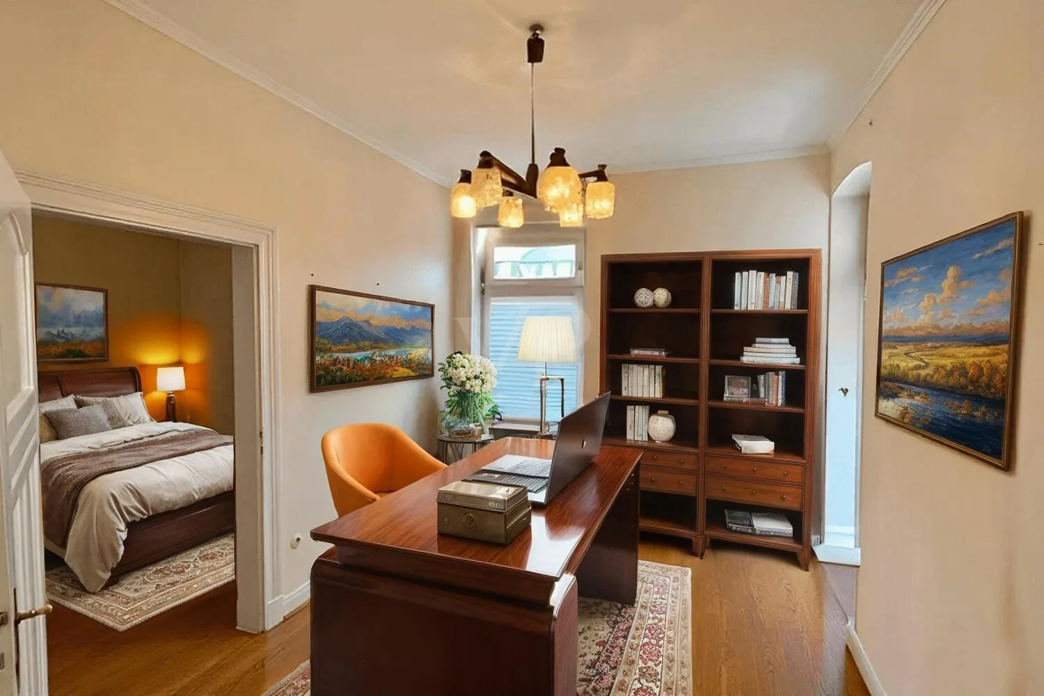 Arbeitszimmer Wohnung EG (Home Staging)