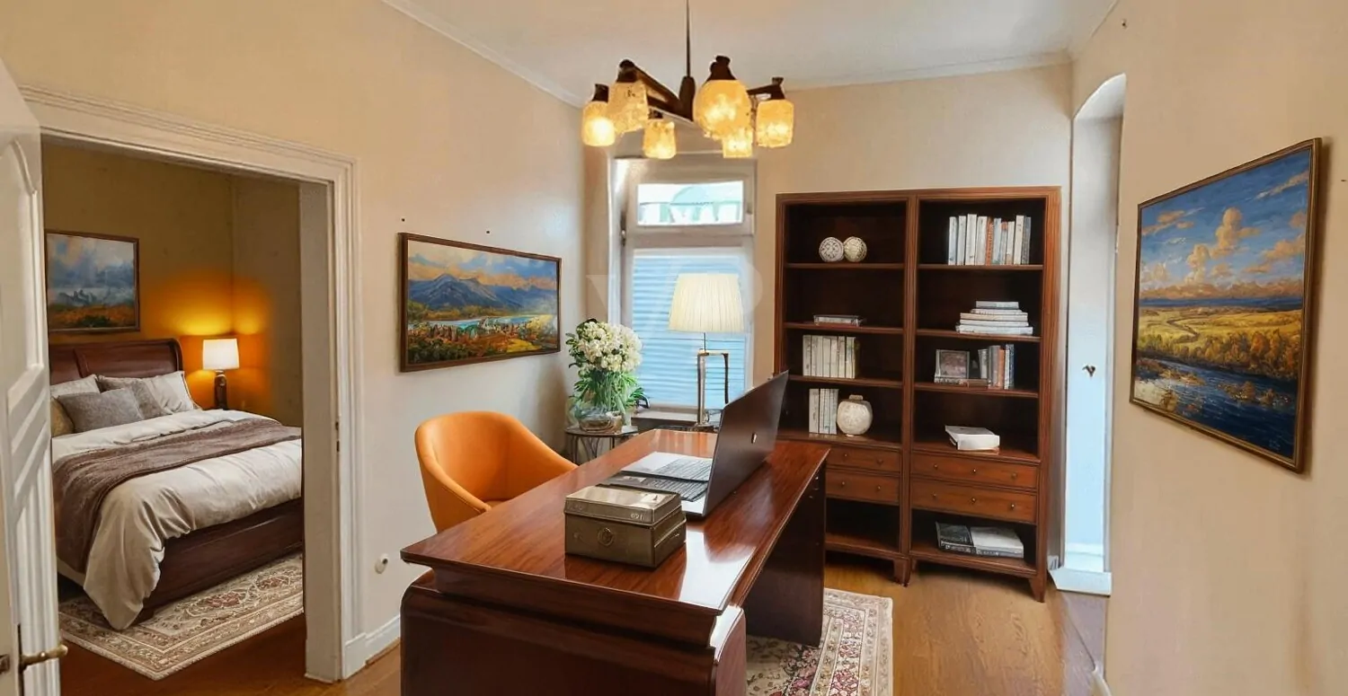 Arbeitszimmer Wohnung EG (Home Staging)