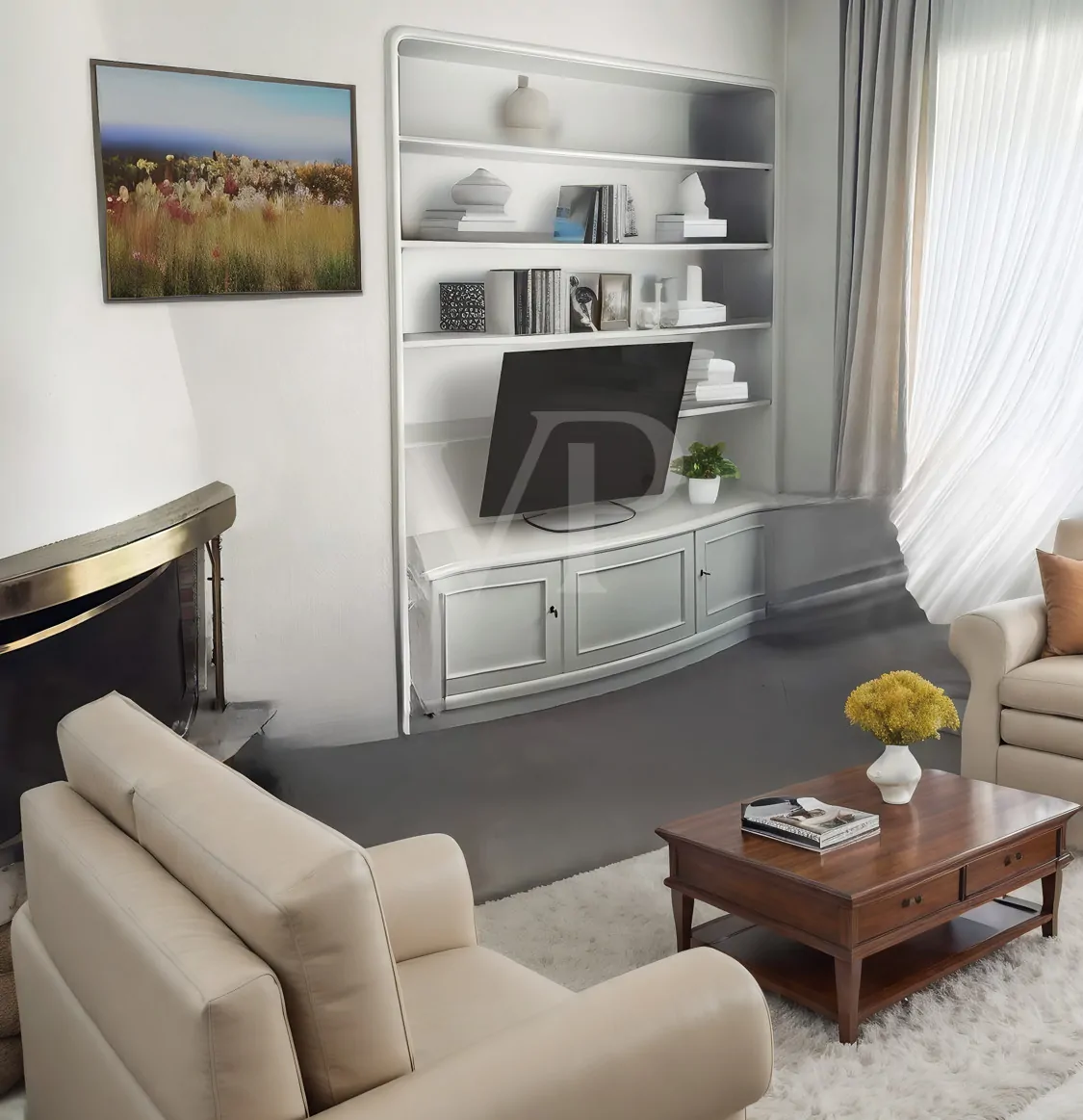 Kaminzimmer (Home Staging)