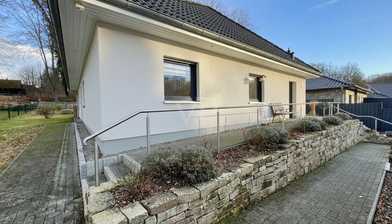 Barrierefreier Aufgang
