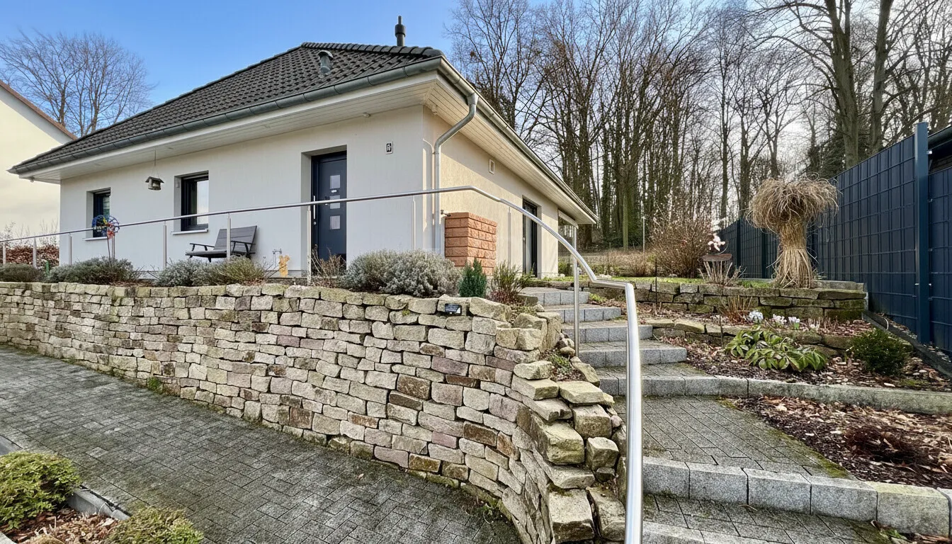 Aufgang zum Haus